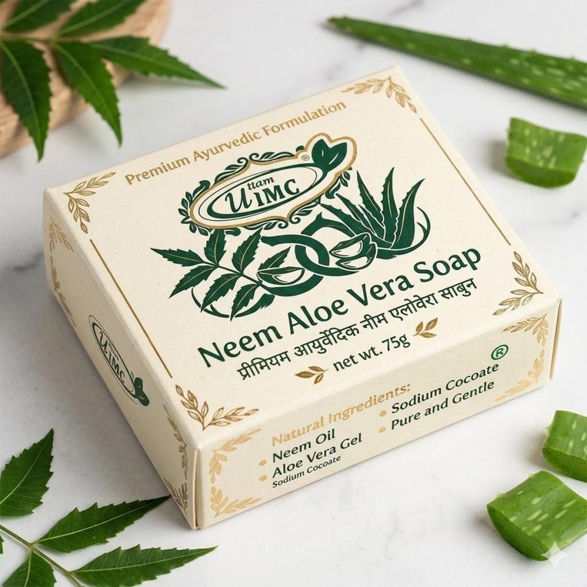 NEEM ALOE VERA SOAP 75gm